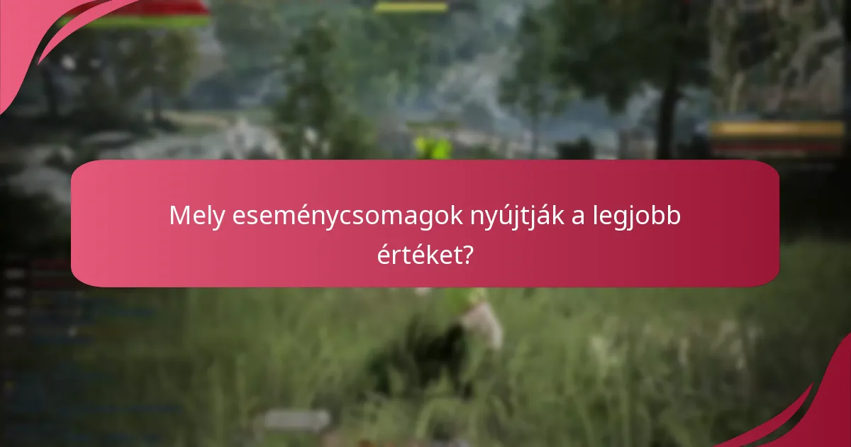 Mik a lépések az eseménycsomagok hatékony igényléséhez?