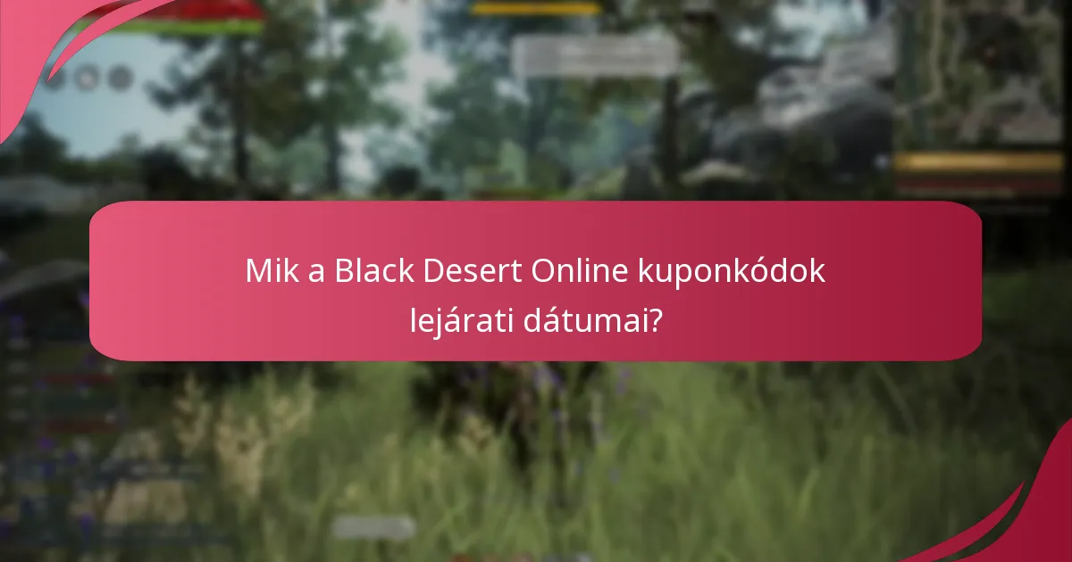 Hogyan lehet igényelni a Black Desert Online kuponkódokat?